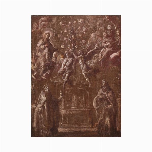 Scuola lombardo-veneta, fine XVI inizi sec. XVII  - Asta ARCADE | Dipinti dal XV al XVIII secolo - Associazione Nazionale - Case d'Asta italiane