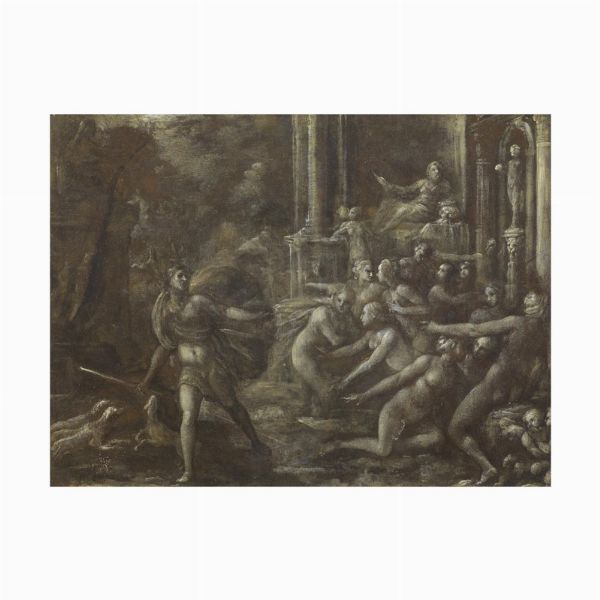 Scuola veneta, sec. XVII  - Asta ARCADE | Dipinti dal XV al XVIII secolo - Associazione Nazionale - Case d'Asta italiane