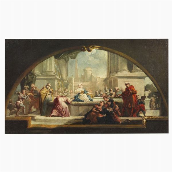 Scuola veneta, sec. XVIII  - Asta ARCADE | Dipinti dal XV al XVIII secolo - Associazione Nazionale - Case d'Asta italiane