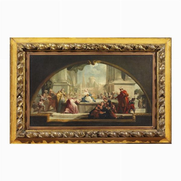 Scuola veneta, sec. XVIII  - Asta ARCADE | Dipinti dal XV al XVIII secolo - Associazione Nazionale - Case d'Asta italiane