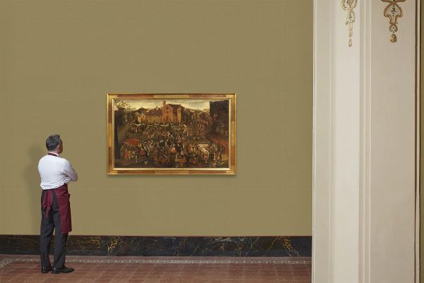 Scuola fiamminga, sec. XVII  - Asta ARCADE | Dipinti dal XV al XVIII secolo - Associazione Nazionale - Case d'Asta italiane