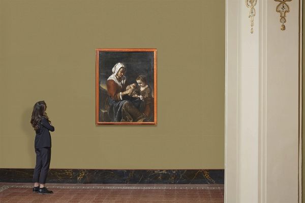 Scuola bergamasca sec. XVII  - Asta ARCADE | Dipinti dal XV al XVIII secolo - Associazione Nazionale - Case d'Asta italiane