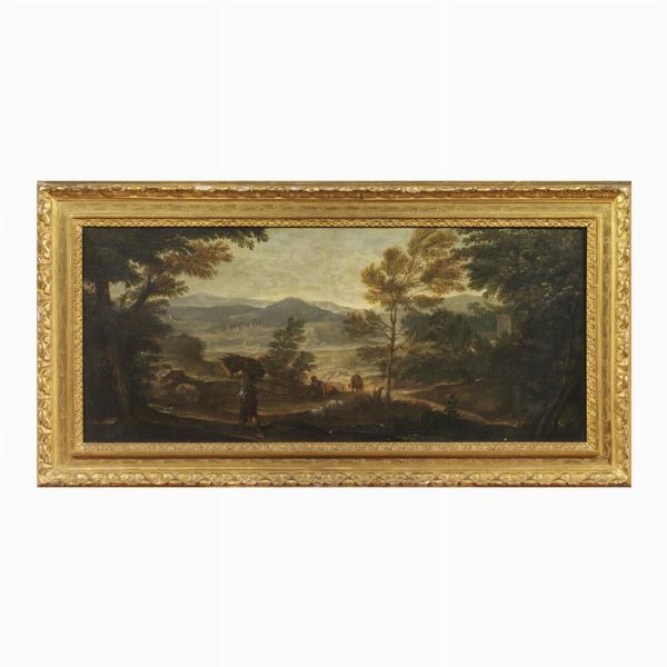 Artista olandese attivo in Italia, sec. XVIII  - Asta ARCADE | Dipinti dal XV al XVIII secolo - Associazione Nazionale - Case d'Asta italiane