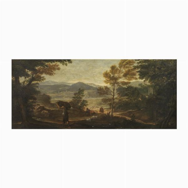 Artista olandese attivo in Italia, sec. XVIII  - Asta ARCADE | Dipinti dal XV al XVIII secolo - Associazione Nazionale - Case d'Asta italiane