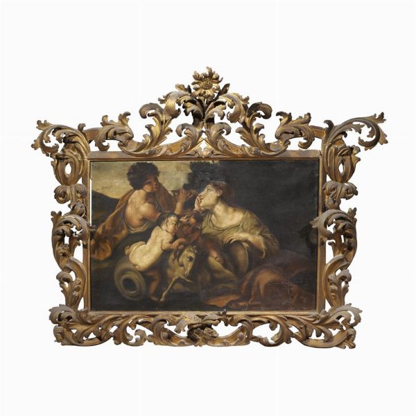 Scuola emiliana, sec. XVIII  - Asta ARCADE | Dipinti dal XV al XVIII secolo - Associazione Nazionale - Case d'Asta italiane
