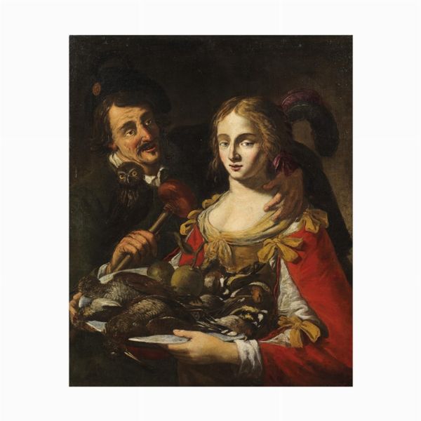 Scuola olandese, sec. XVII  - Asta ARCADE | Dipinti dal XV al XVIII secolo - Associazione Nazionale - Case d'Asta italiane