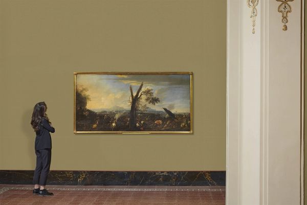 Scuola romana, sec. XVII  - Asta ARCADE | Dipinti dal XV al XVIII secolo - Associazione Nazionale - Case d'Asta italiane