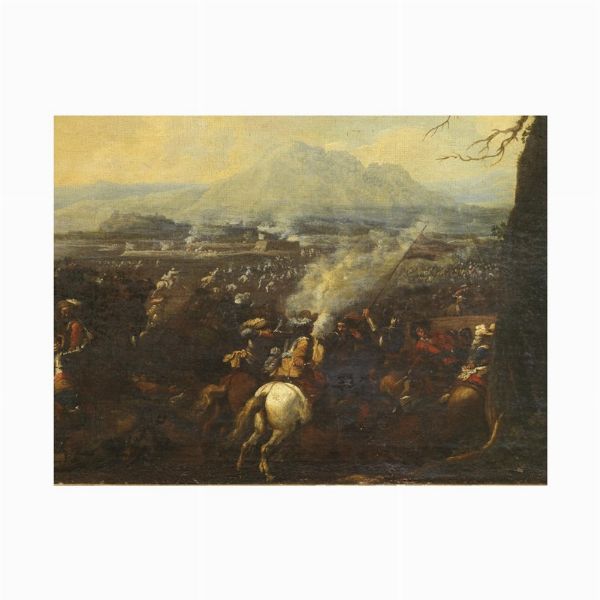 Scuola romana, sec. XVII  - Asta ARCADE | Dipinti dal XV al XVIII secolo - Associazione Nazionale - Case d'Asta italiane