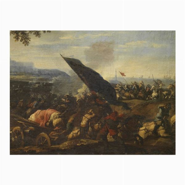 Scuola romana, sec. XVII  - Asta ARCADE | Dipinti dal XV al XVIII secolo - Associazione Nazionale - Case d'Asta italiane