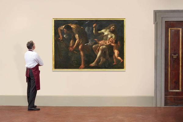 Scuola napoletana, sec. XVII  - Asta ARCADE | Dipinti dal XV al XVIII secolo - Associazione Nazionale - Case d'Asta italiane