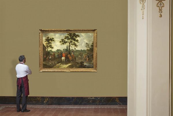 Scuola fiamminga, sec. XVIII  - Asta ARCADE | Dipinti dal XV al XVIII secolo - Associazione Nazionale - Case d'Asta italiane
