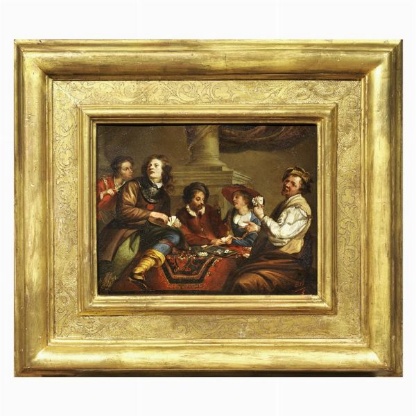 Scuola fiamminga, sec. XVIII  - Asta ARCADE | Dipinti dal XV al XVIII secolo - Associazione Nazionale - Case d'Asta italiane