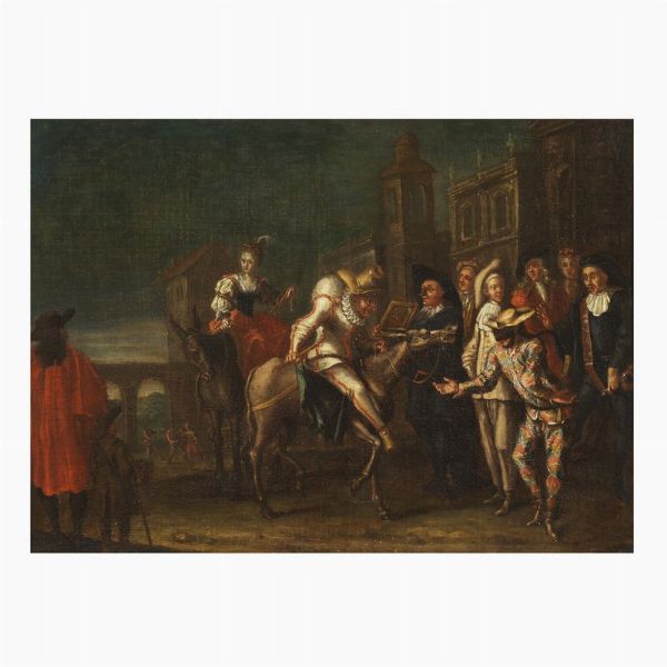 Scuola veneta sec. XVIII  - Asta ARCADE | Dipinti dal XV al XVIII secolo - Associazione Nazionale - Case d'Asta italiane