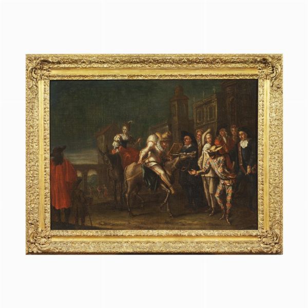 Scuola veneta sec. XVIII  - Asta ARCADE | Dipinti dal XV al XVIII secolo - Associazione Nazionale - Case d'Asta italiane