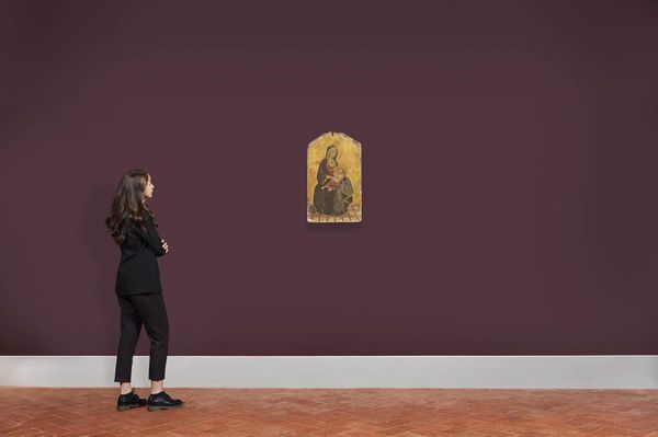 Maniera della pittura toscana del sec. XIV  - Asta ARCADE | Dipinti dal XV al XVIII secolo - Associazione Nazionale - Case d'Asta italiane