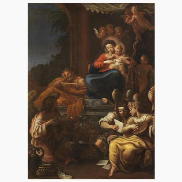 Scuola parmense, meta sec. XVII  - Asta ARCADE | Dipinti dal XV al XVIII secolo - Associazione Nazionale - Case d'Asta italiane