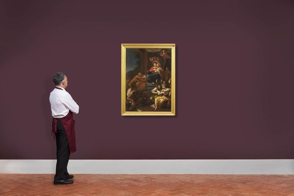 Scuola parmense, meta sec. XVII  - Asta ARCADE | Dipinti dal XV al XVIII secolo - Associazione Nazionale - Case d'Asta italiane