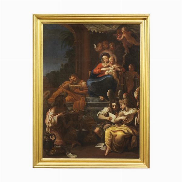 Scuola parmense, meta sec. XVII  - Asta ARCADE | Dipinti dal XV al XVIII secolo - Associazione Nazionale - Case d'Asta italiane