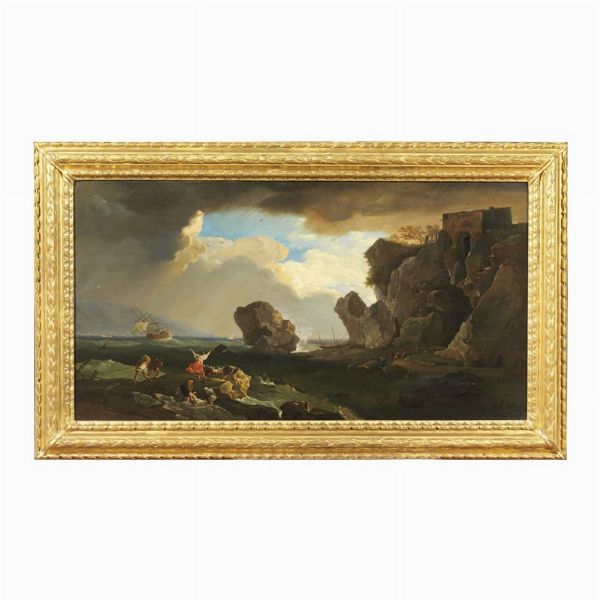 Scuola francese, sec. XVIII  - Asta ARCADE | Dipinti dal XV al XVIII secolo - Associazione Nazionale - Case d'Asta italiane