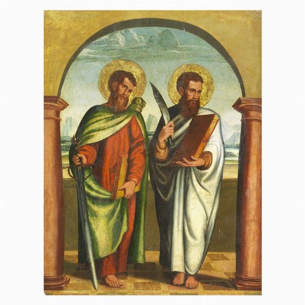 Scuola dell&rsquo;Italia settentrionale, sec. XVI  - Asta ARCADE | Dipinti dal XV al XVIII secolo - Associazione Nazionale - Case d'Asta italiane