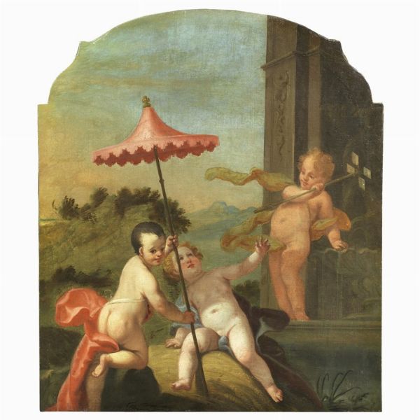 Scuola veneta, sec. XVIII  - Asta ARCADE | Dipinti dal XV al XVIII secolo - Associazione Nazionale - Case d'Asta italiane