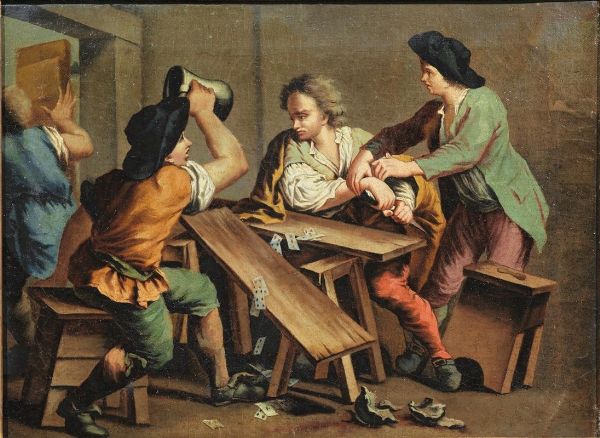 Scuola veneta, sec. XVIII  - Asta ARCADE | Dipinti dal XV al XVIII secolo - Associazione Nazionale - Case d'Asta italiane