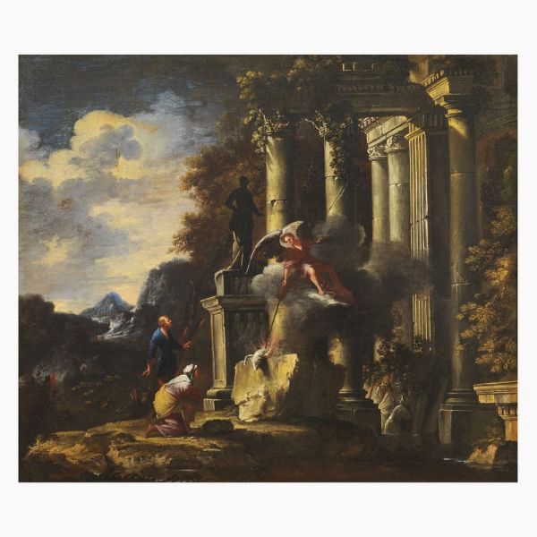 Scuola emiliana, seconda met� sec. XVII  - Asta ARCADE | Dipinti dal XV al XVIII secolo - Associazione Nazionale - Case d'Asta italiane