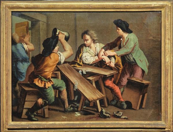 Scuola veneta, sec. XVIII  - Asta ARCADE | Dipinti dal XV al XVIII secolo - Associazione Nazionale - Case d'Asta italiane