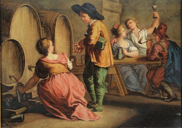 Scuola veneta, sec. XVIII  - Asta ARCADE | Dipinti dal XV al XVIII secolo - Associazione Nazionale - Case d'Asta italiane