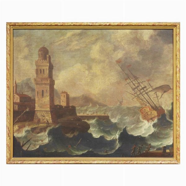 Scuola dell'Italia meridionale, sec. XVIII  - Asta ARCADE | Dipinti dal XV al XVIII secolo - Associazione Nazionale - Case d'Asta italiane