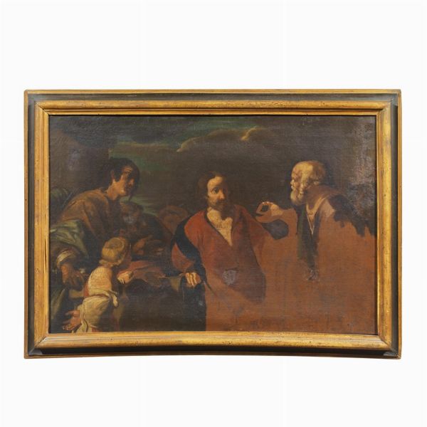 Scuola genovese, sec. XVIII  - Asta ARCADE | Dipinti dal XV al XVIII secolo - Associazione Nazionale - Case d'Asta italiane