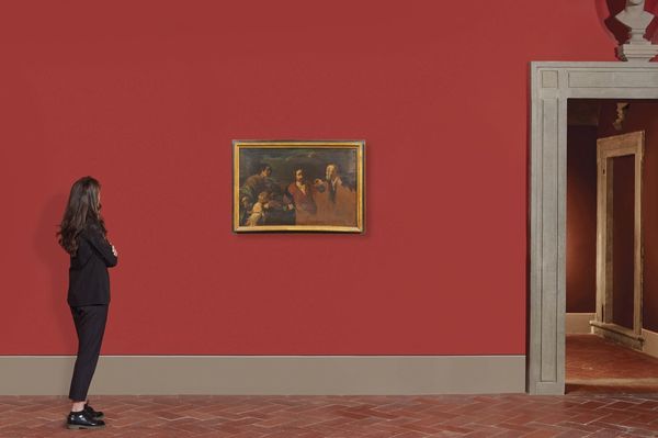 Scuola genovese, sec. XVIII  - Asta ARCADE | Dipinti dal XV al XVIII secolo - Associazione Nazionale - Case d'Asta italiane