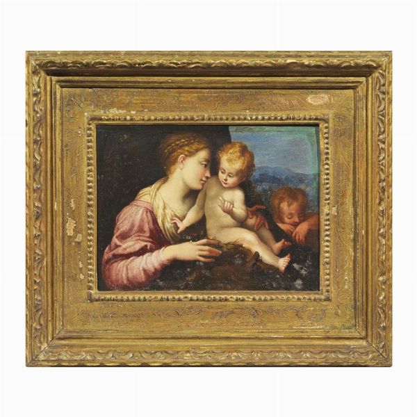 Scuola emiliana, sec. XVII  - Asta ARCADE | Dipinti dal XV al XVIII secolo - Associazione Nazionale - Case d'Asta italiane