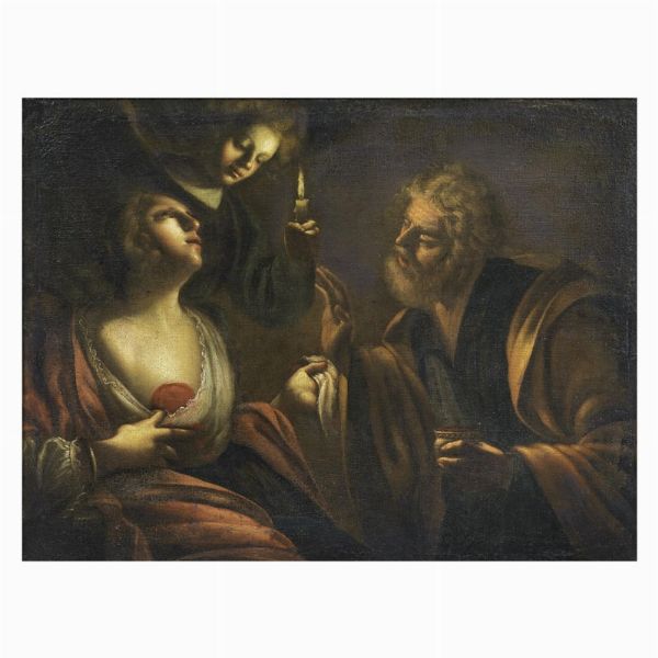 Scuola toscana, sec. XVII  - Asta ARCADE | Dipinti dal XV al XVIII secolo - Associazione Nazionale - Case d'Asta italiane