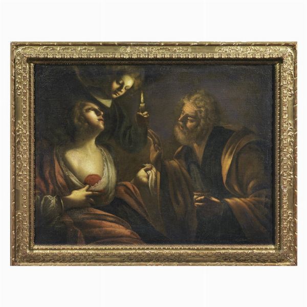 Scuola toscana, sec. XVII  - Asta ARCADE | Dipinti dal XV al XVIII secolo - Associazione Nazionale - Case d'Asta italiane