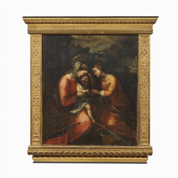 Scuola dell'Italia centrale, sec.� XVII  - Asta ARCADE | Dipinti dal XV al XVIII secolo - Associazione Nazionale - Case d'Asta italiane