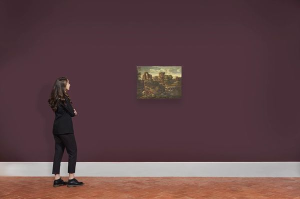 Scuola romana, seconda met&agrave; sec. XVII  - Asta ARCADE | Dipinti dal XV al XVIII secolo - Associazione Nazionale - Case d'Asta italiane