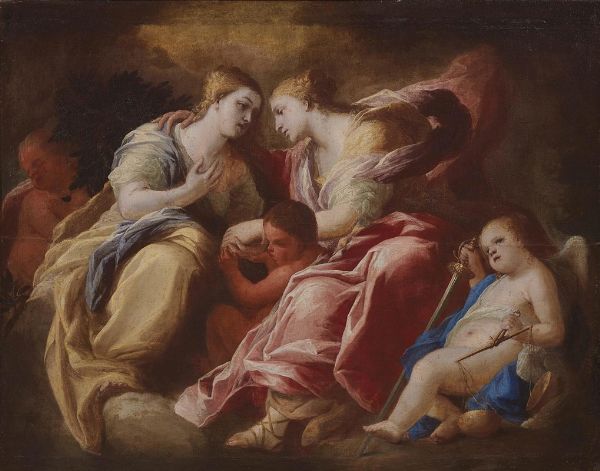 Scuola veneta, sec. XVIII  - Asta ARCADE | Dipinti dal XV al XVIII secolo - Associazione Nazionale - Case d'Asta italiane