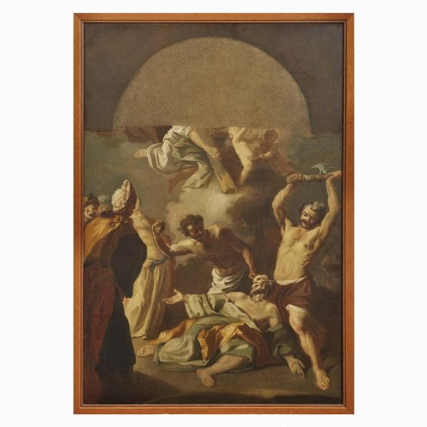 Scuola napoletana, sec. XVIII  - Asta ARCADE | Dipinti dal XV al XVIII secolo - Associazione Nazionale - Case d'Asta italiane