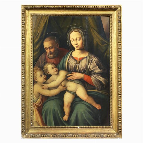 Scuola toscana, sec. XVI  - Asta ARCADE | Dipinti dal XV al XVIII secolo - Associazione Nazionale - Case d'Asta italiane