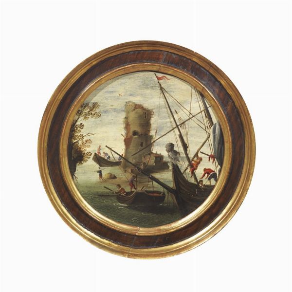 Scuola romana, sec. XVII  - Asta ARCADE | Dipinti dal XV al XVIII secolo - Associazione Nazionale - Case d'Asta italiane