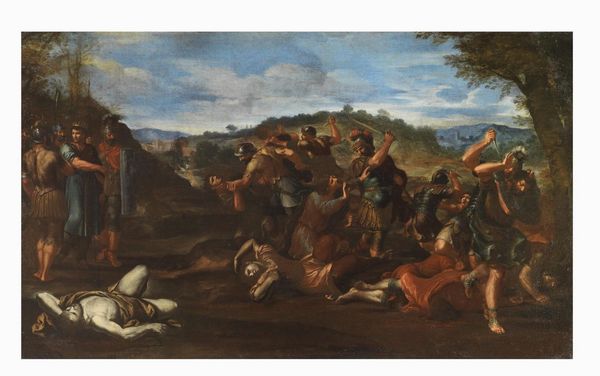 Scuola romana, sec. XVII  - Asta ARCADE | Dipinti dal XV al XVIII secolo - Associazione Nazionale - Case d'Asta italiane