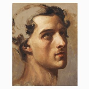 Attribuito a Jean-Hippolyte Flandrin  - Asta ARCADE | Dipinti dal XV al XVIII secolo - Associazione Nazionale - Case d'Asta italiane