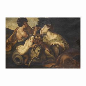 Scuola emiliana, sec. XVIII  - Asta ARCADE | Dipinti dal XV al XVIII secolo - Associazione Nazionale - Case d'Asta italiane