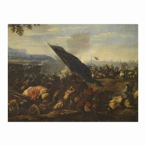 Scuola romana, sec. XVII  - Asta ARCADE | Dipinti dal XV al XVIII secolo - Associazione Nazionale - Case d'Asta italiane