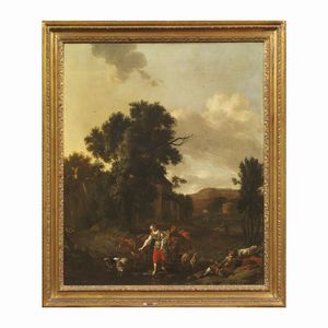 Pittore nord europeo attivo a Roma, sec. XVII  - Asta ARCADE | Dipinti dal XV al XVIII secolo - Associazione Nazionale - Case d'Asta italiane