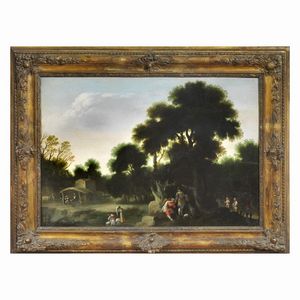 Scuola fiamminga, sec. XVII  - Asta ARCADE | Dipinti dal XV al XVIII secolo - Associazione Nazionale - Case d'Asta italiane