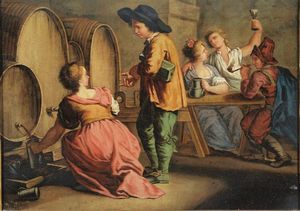 Scuola veneta, sec. XVIII  - Asta ARCADE | Dipinti dal XV al XVIII secolo - Associazione Nazionale - Case d'Asta italiane