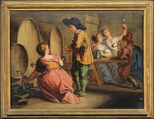 Scuola veneta, sec. XVIII  - Asta ARCADE | Dipinti dal XV al XVIII secolo - Associazione Nazionale - Case d'Asta italiane