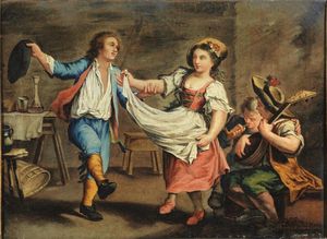 Scuola veneta, sec. XVIII  - Asta ARCADE | Dipinti dal XV al XVIII secolo - Associazione Nazionale - Case d'Asta italiane